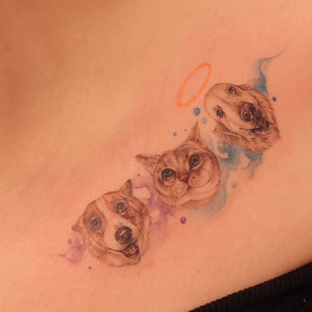 Tattoo by @irislamht — watercolor, realism