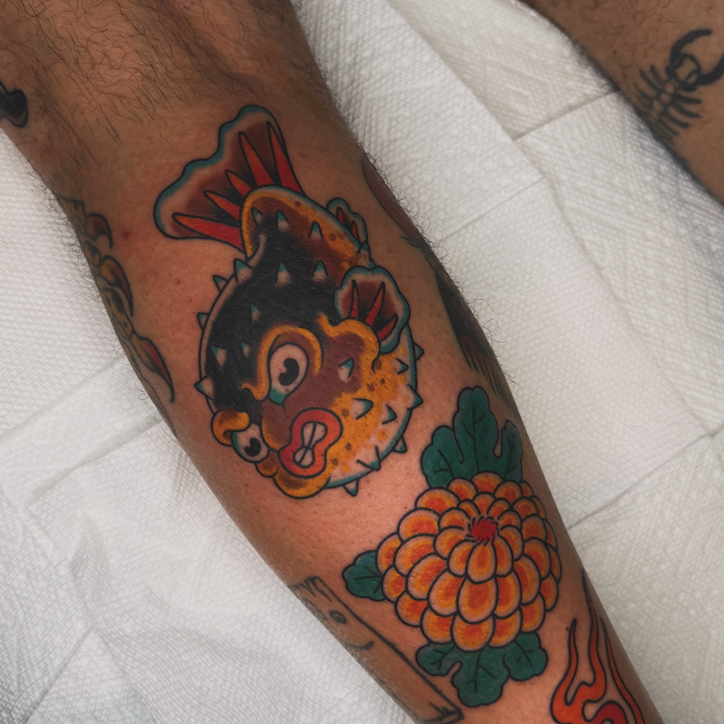 Tattoo by @liztattooer — american_traditional