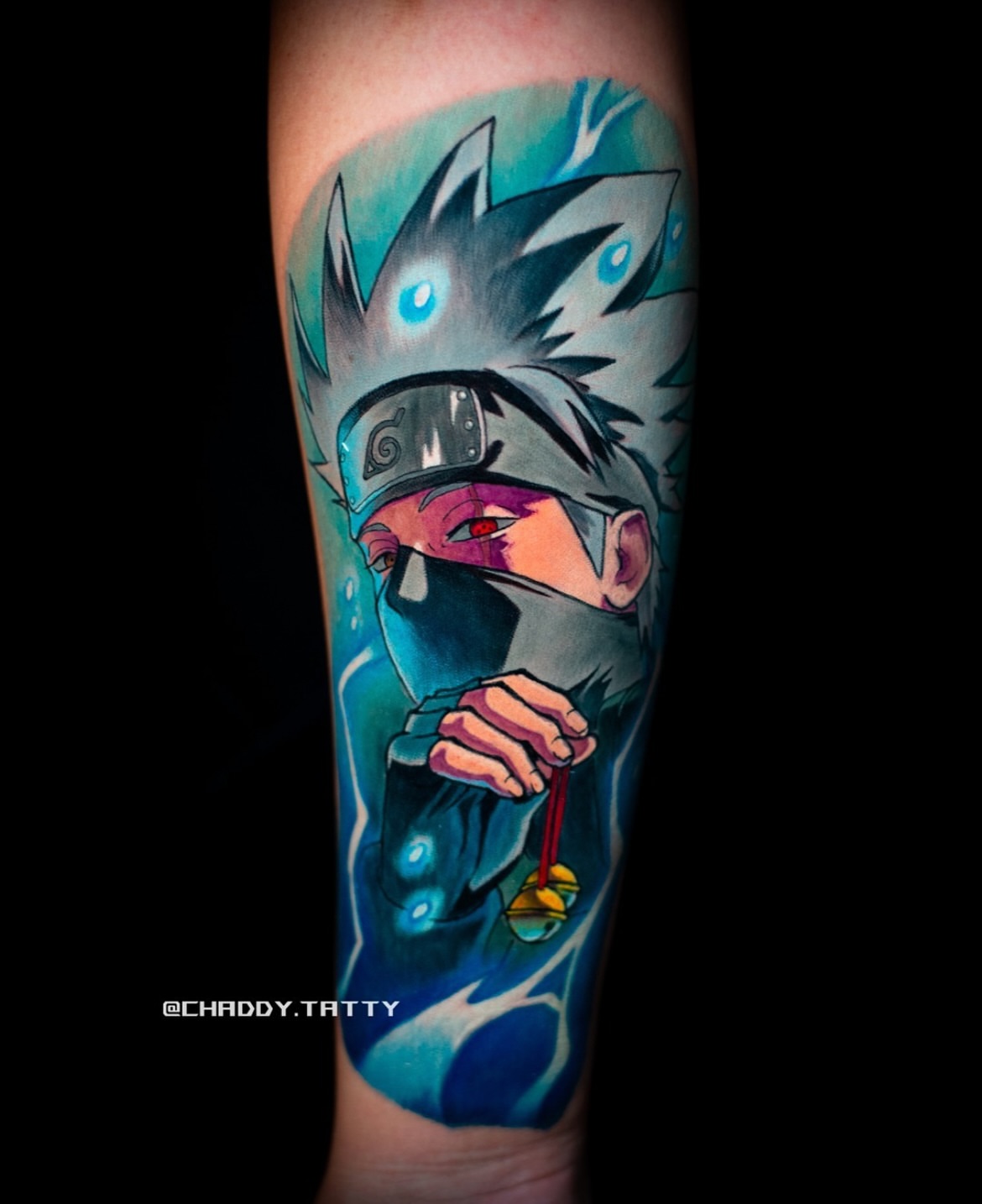Tattoo by @chaddy.tatty — anime