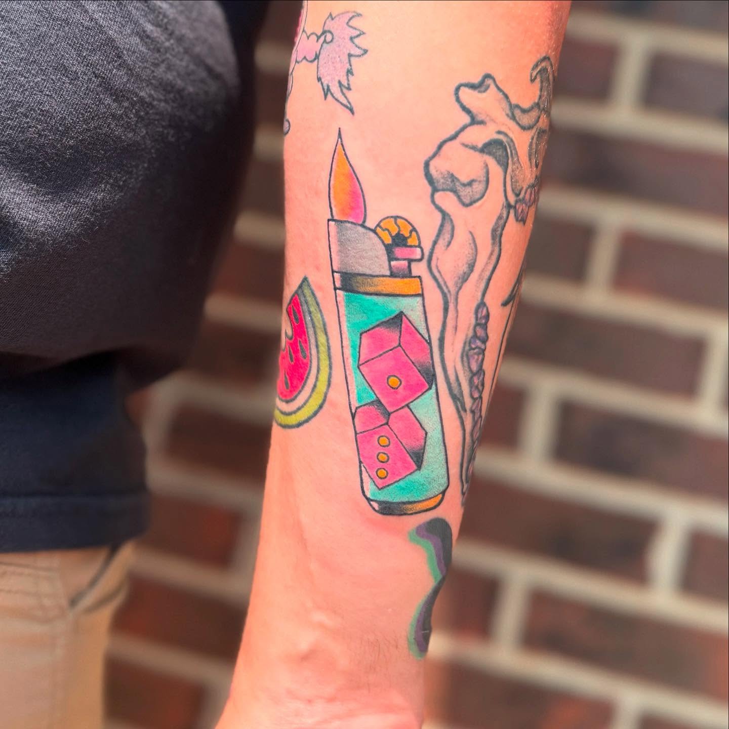 Tattoo by @thestraytats — new_school