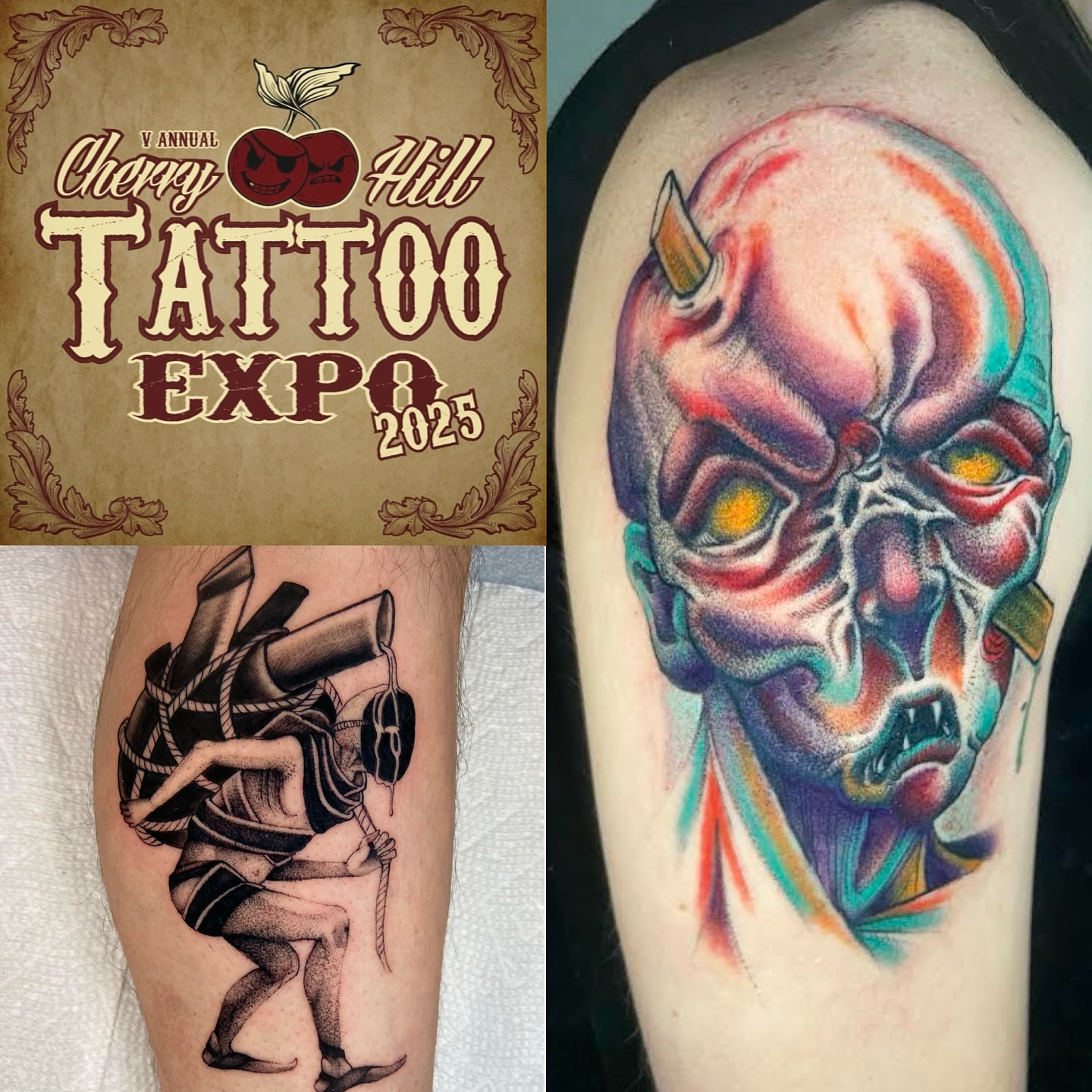 Tattoo by @quinndoskis — dotwork, realism