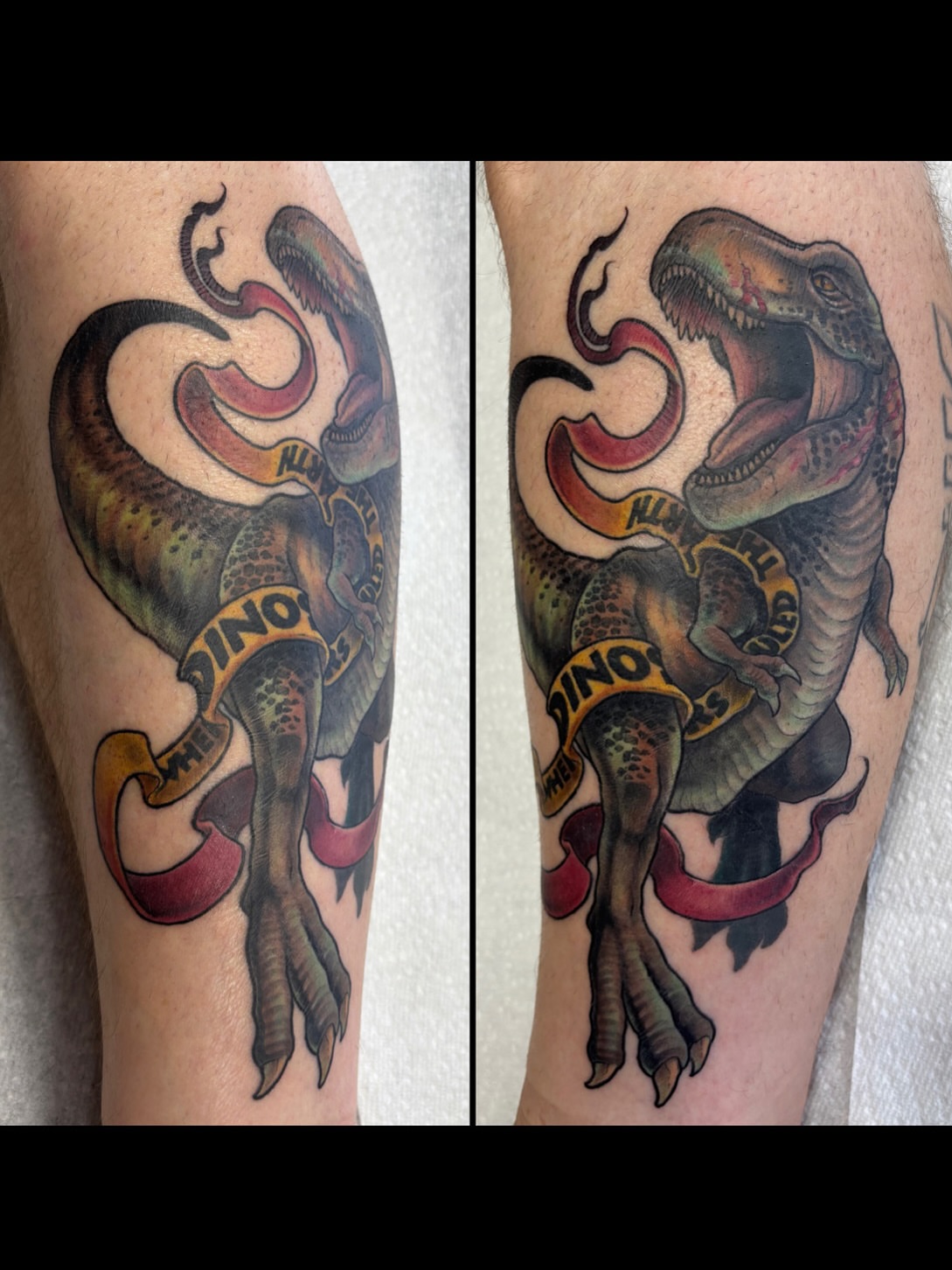 Tattoo by @lockejessmonster โ american_traditional, realism