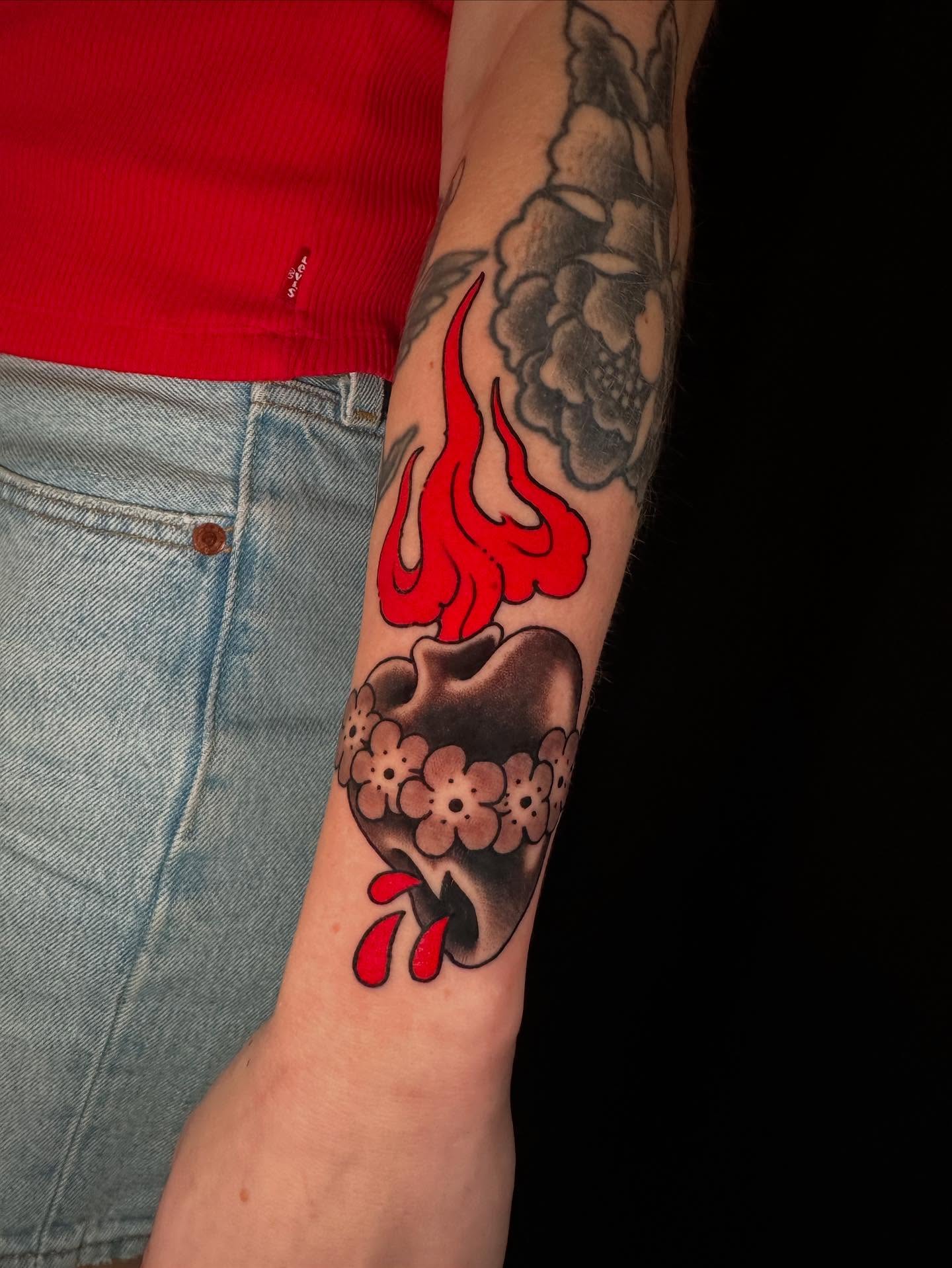 Tattoo by @meanoldtim — american_traditional