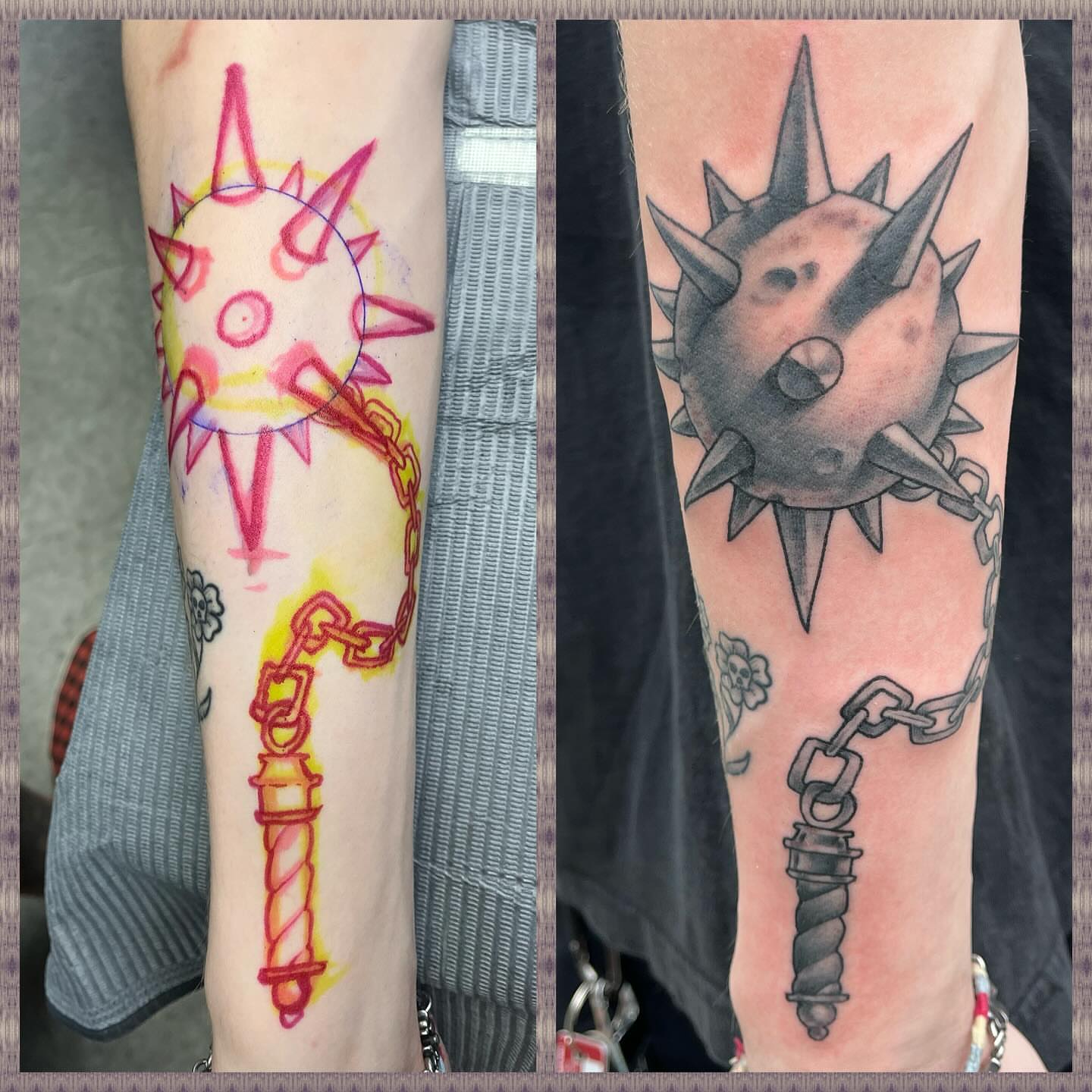 Tattoo by @scottyjstattoos — neo_traditional, dotwork