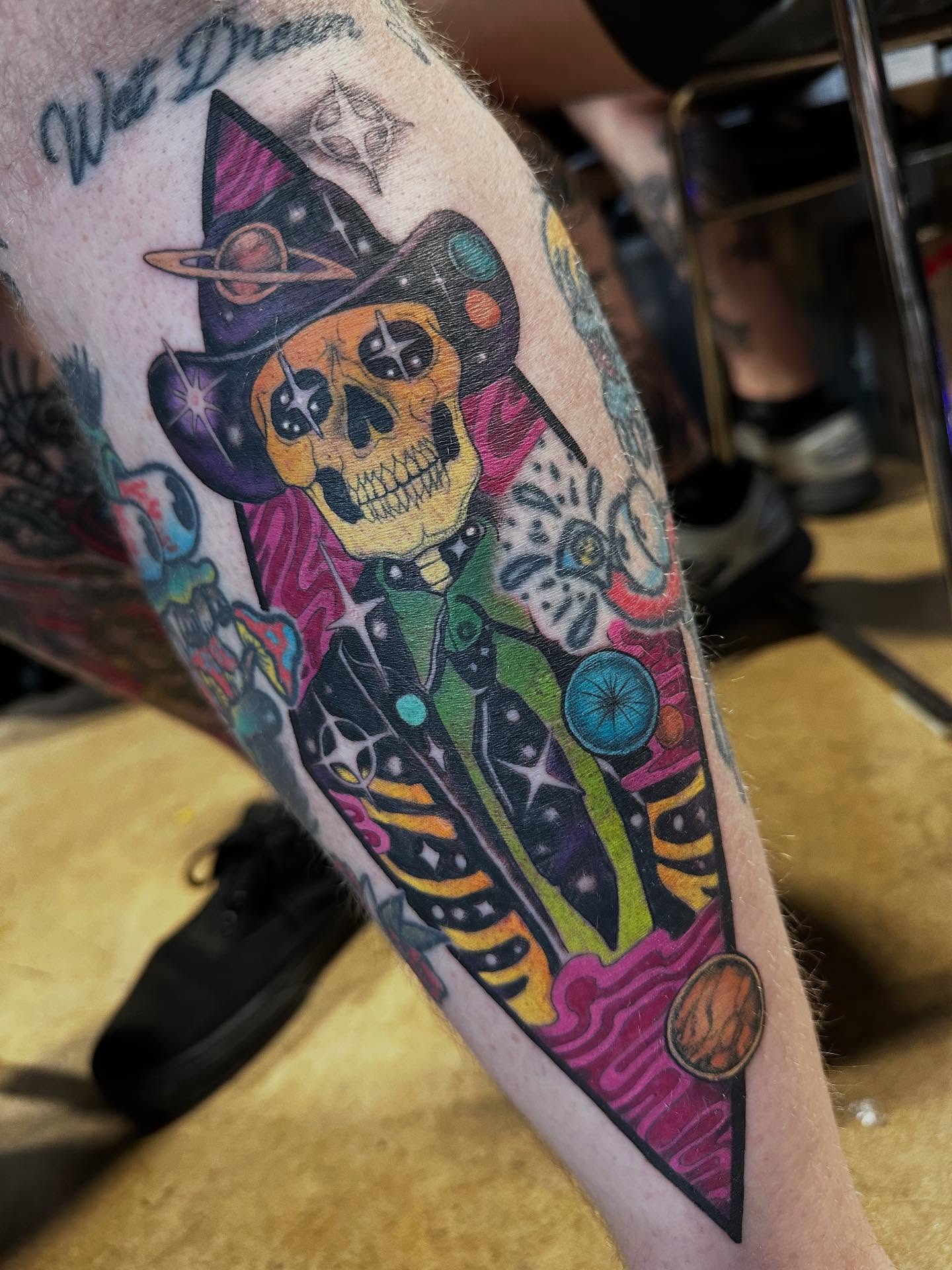 Tattoo by @mittzhell — new_school, surrealism