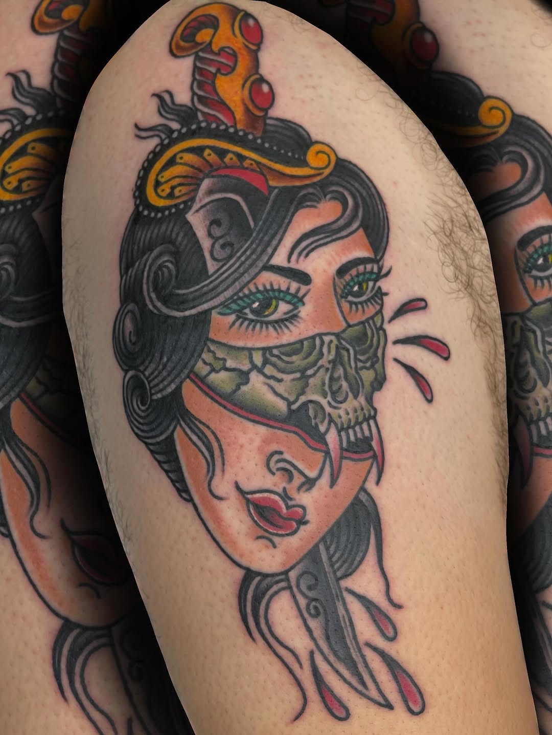 Tattoo by @chris.avera.tattooer — american_traditional, neo_traditional