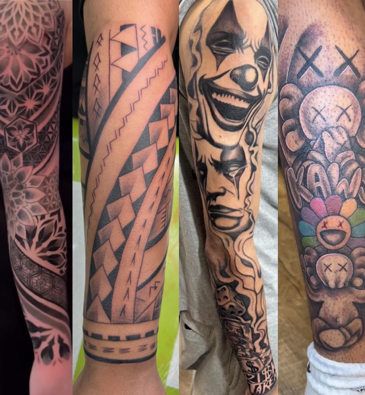 Tattoo by @chinotheinkman — geometric, ornamental