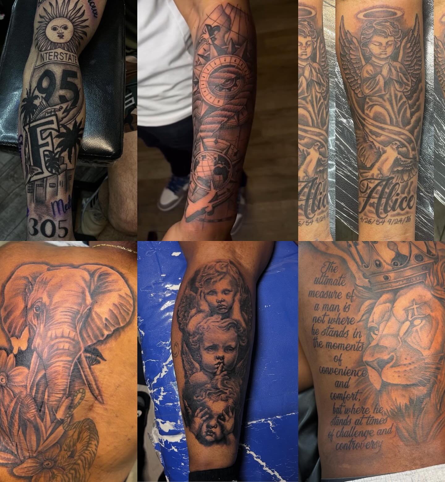Tattoo by @chinotheinkman — black_and_grey, realism