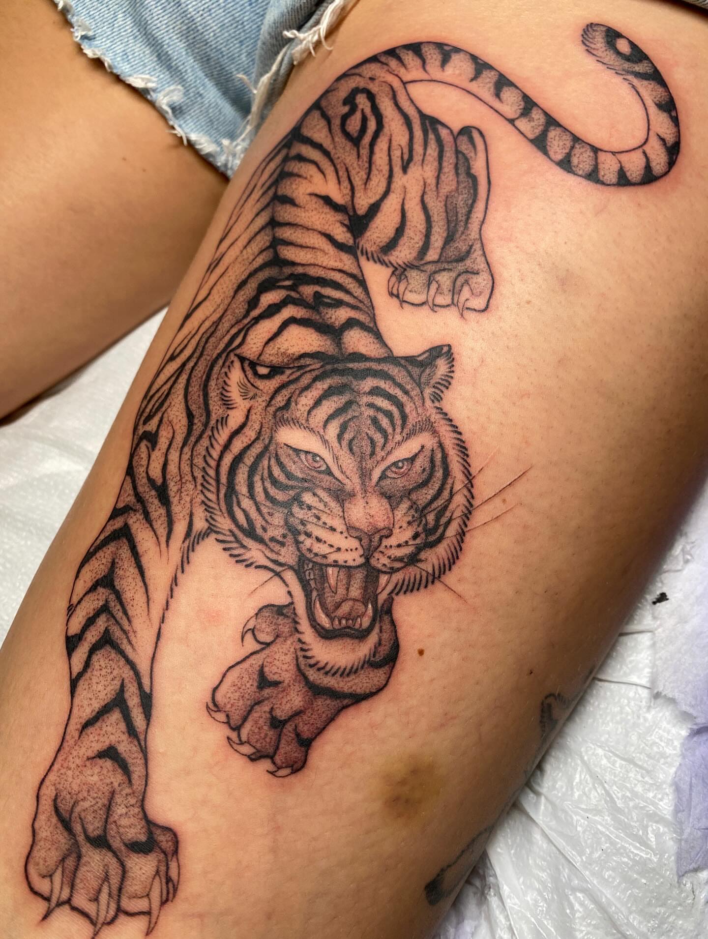 Tattoo by Halimah Gardenia 🍒, Seattle, WA