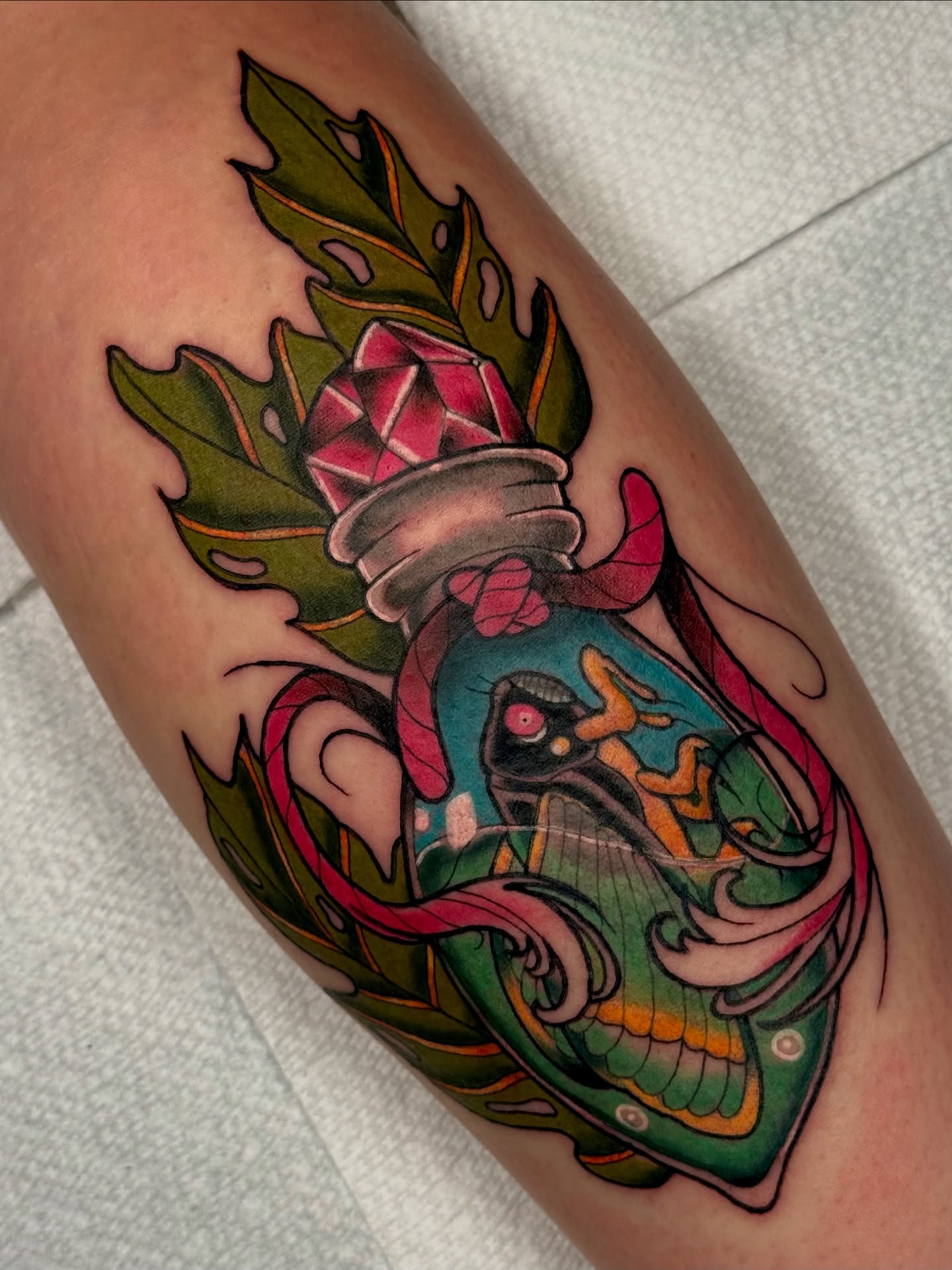 Tattoo by @tonytattoos89 — american_traditional, surrealism