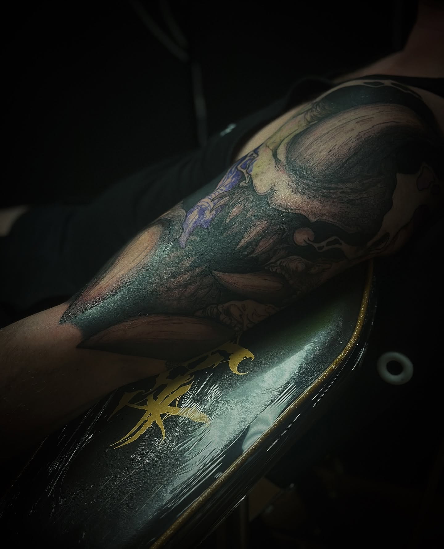 Tattoo by @carnivorousfx — dark_realism
