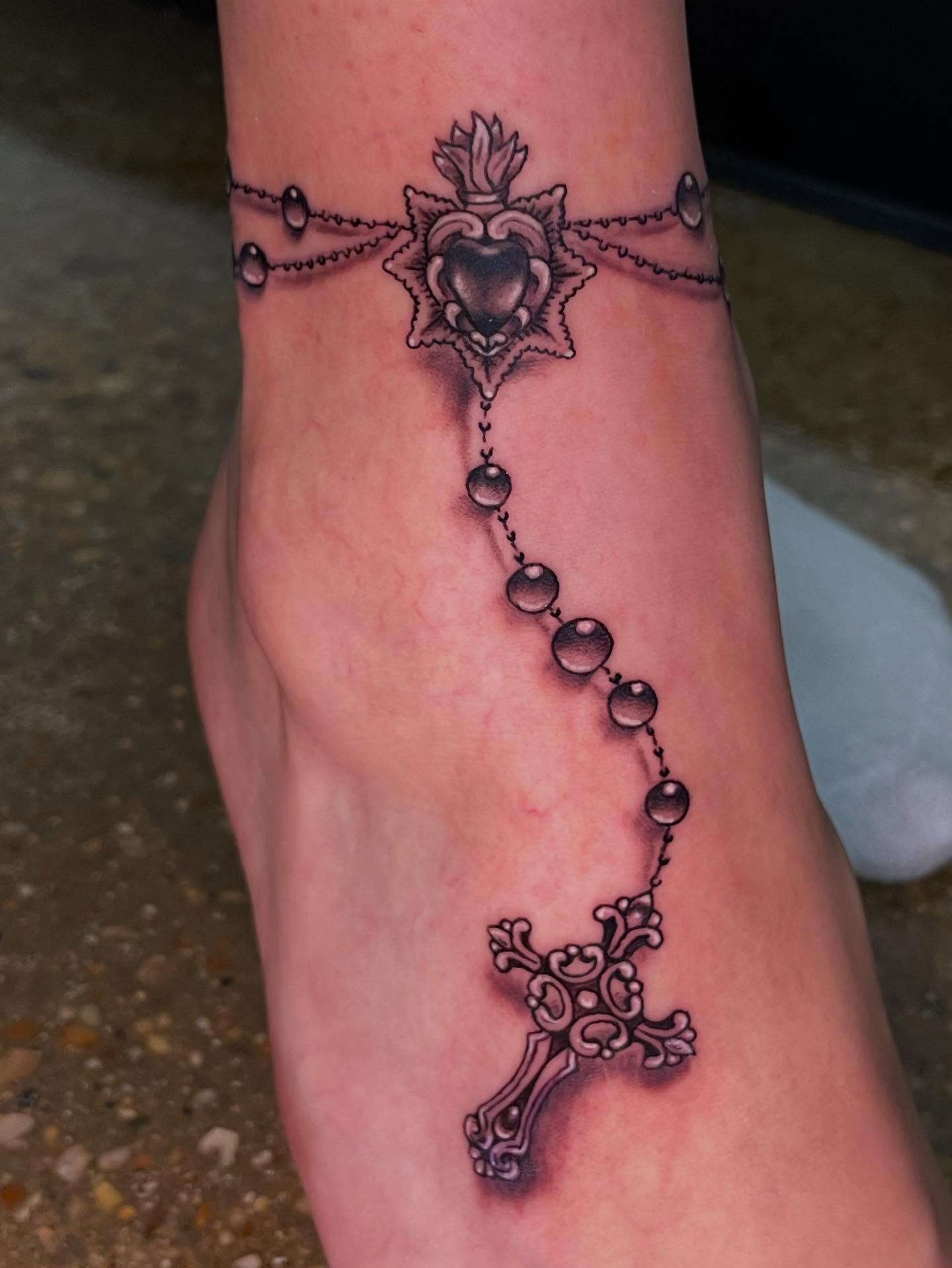 Tattoo by @hbones_artistry — black_and_grey