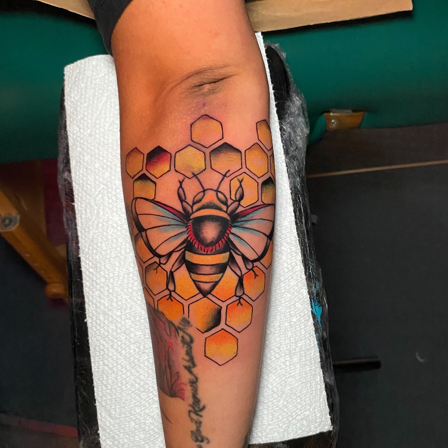 Tattoo by @pablof.tattoos — american_traditional, geometric