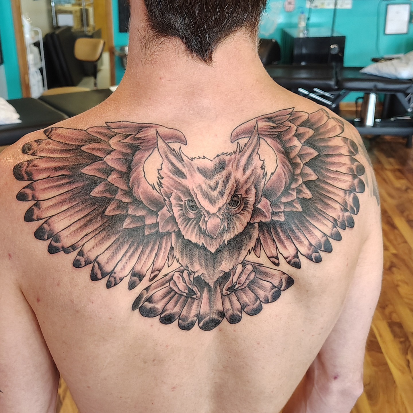 Tattoo by @nickybridgewater — realism, black_and_grey