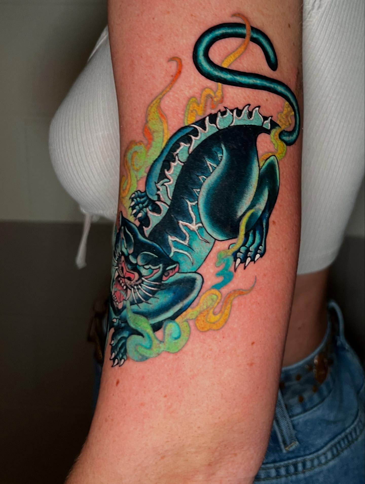 Tattoo by @necromandymods — american_traditional