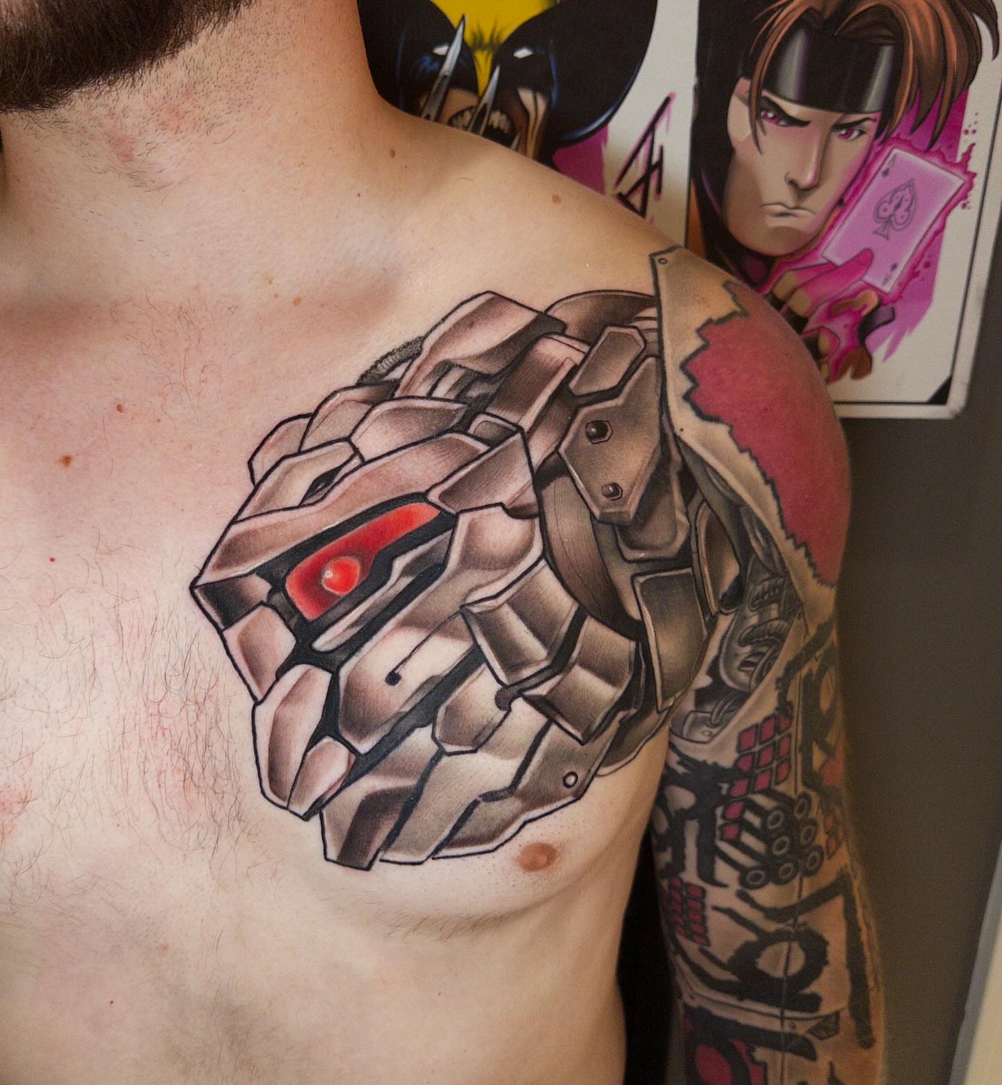 Tattoo by @bigbonedgnome — geometric