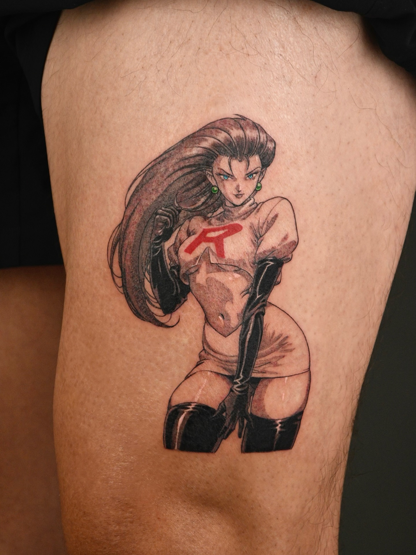 Street fighter character anime tattoo on the thigh by ๐ก๐ฎ๐ป๐ฐ๐ โง ๐ก๐ฌ๐ ๐ง๐๐ง๐ง๐ข๐ข ๐๐ฅ๐ง๐๐ฆ๐งโง