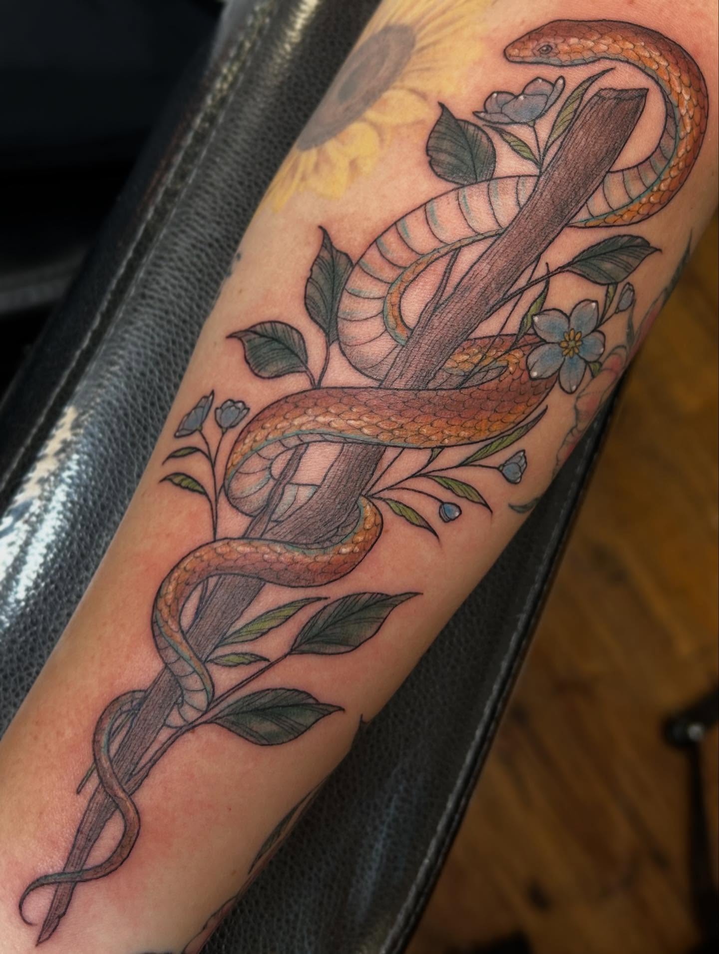 Tattoo by @ashleemshar — realism, ornamental