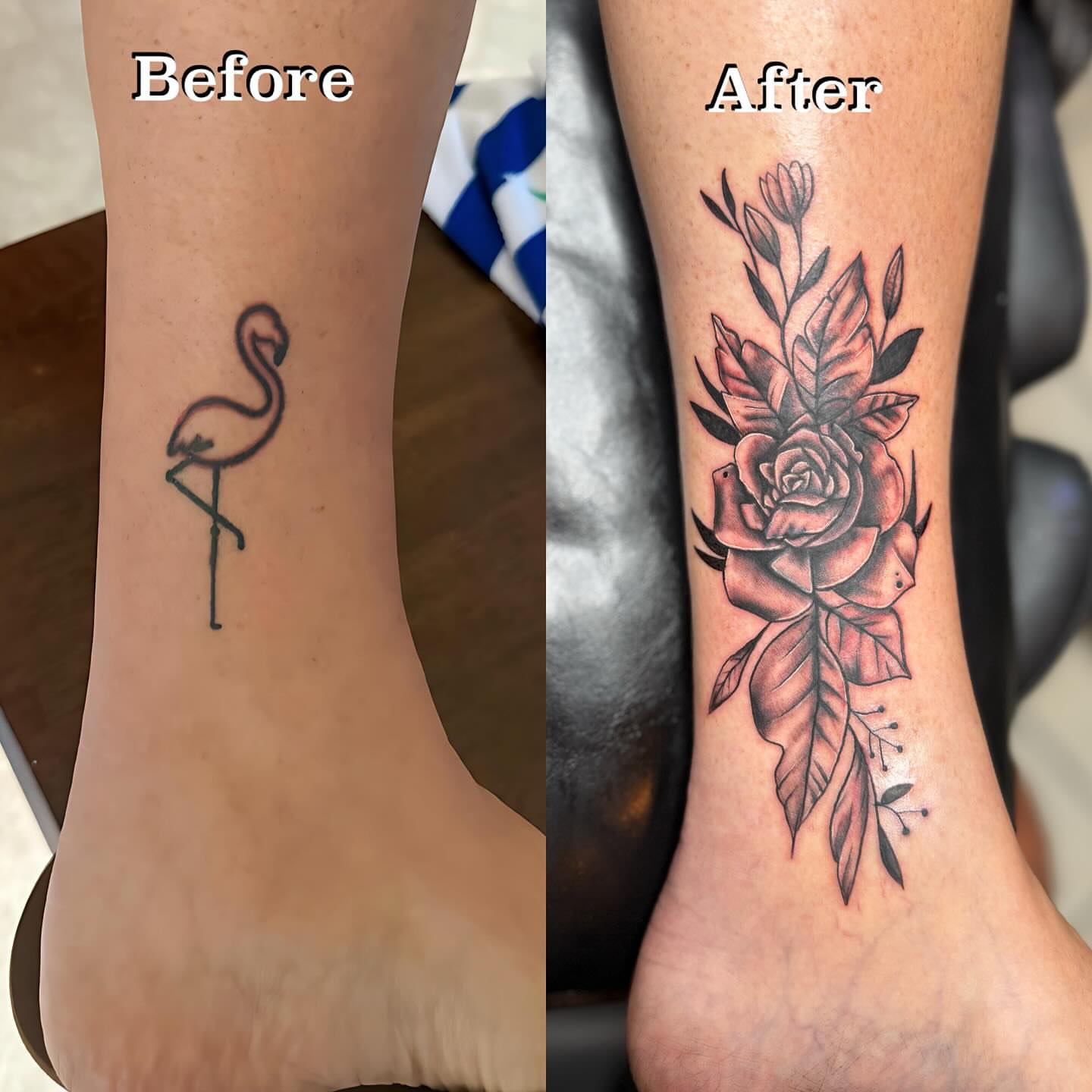 Tattoo by @joeyspindlertattoos — black_and_grey