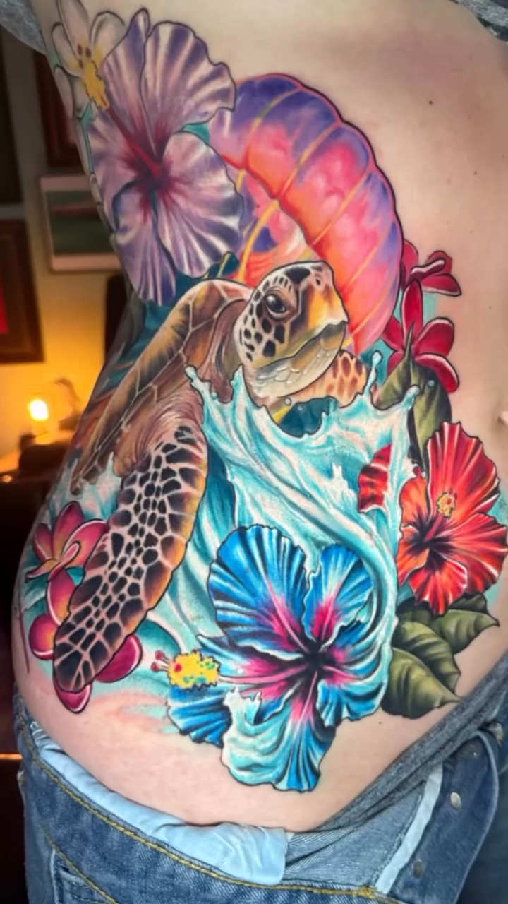 Tattoo by @davehandlebarclarke — japanese_irezumi, neo_traditional