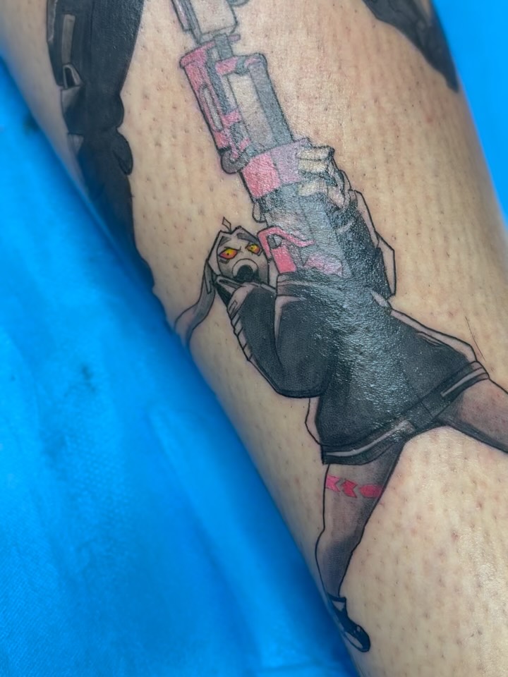 Tattoo by @ivan.tattoos95 — anime