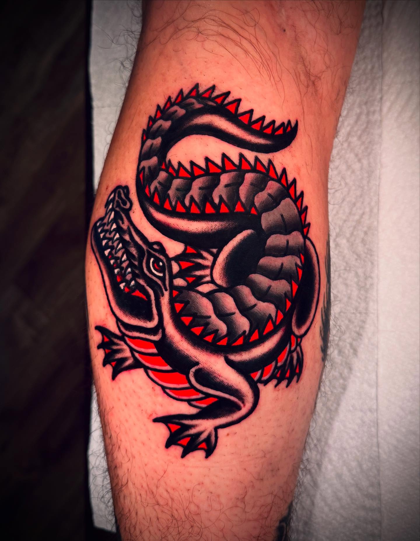 Tattoo by @alexjoelletattooer — american_traditional