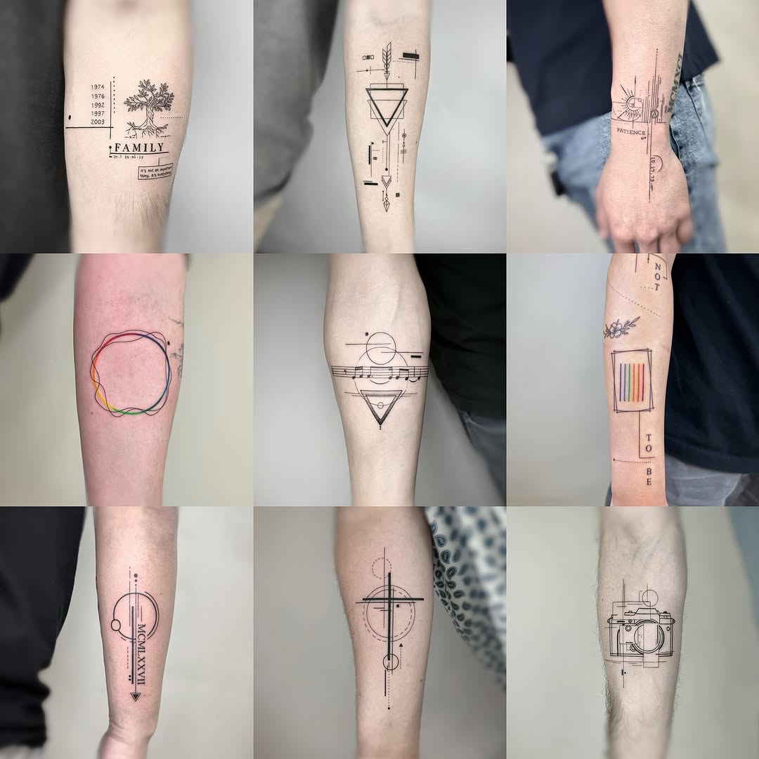 Tattoo by @jadyntattooer — geometric, fine_line