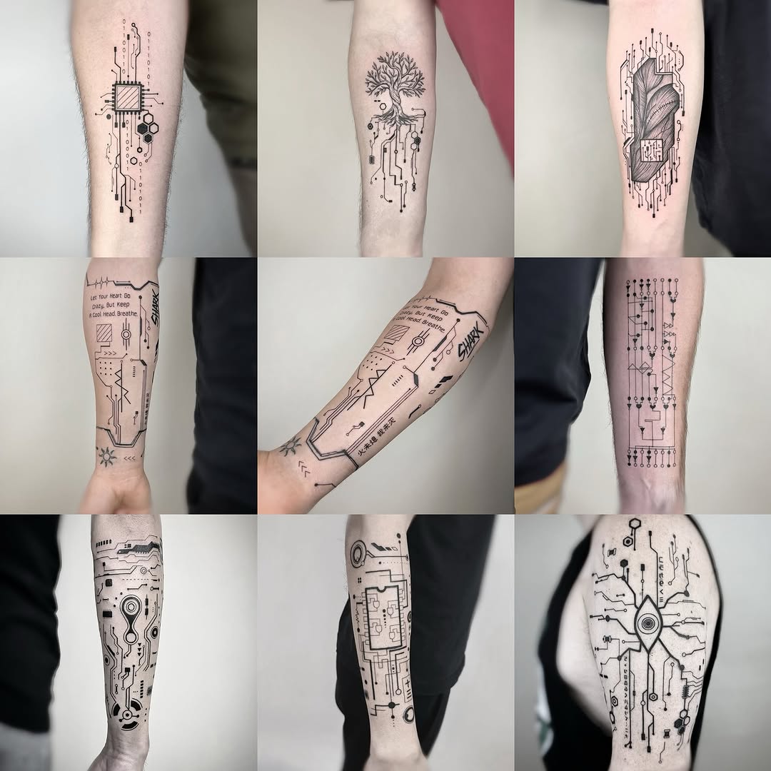 Tattoo by @jadyntattooer — geometric, blackwork