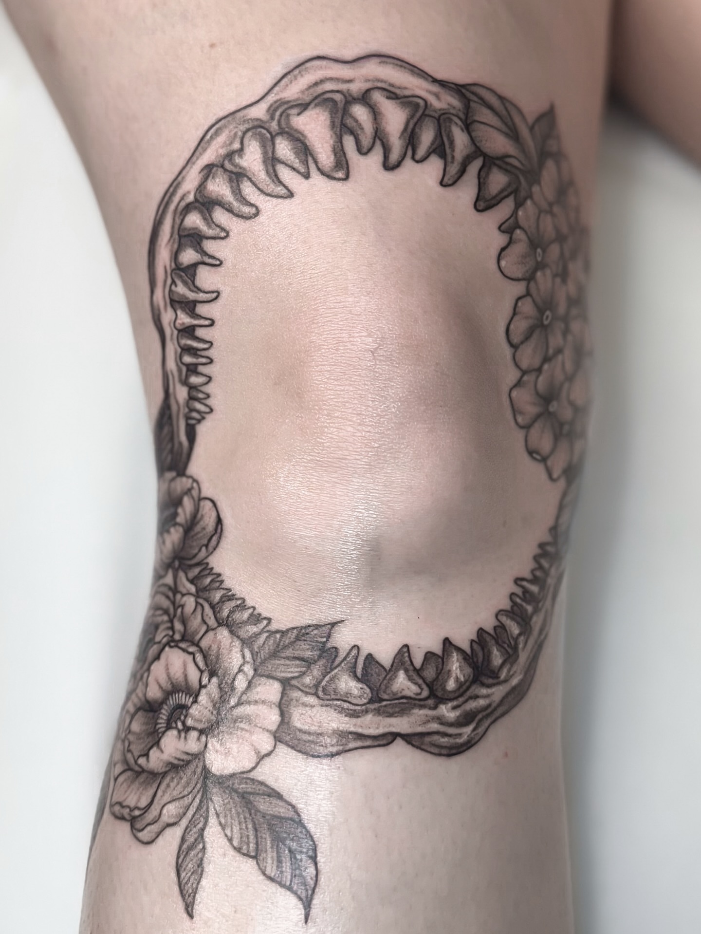 Tattoo by @ajollytattoo — black_and_grey