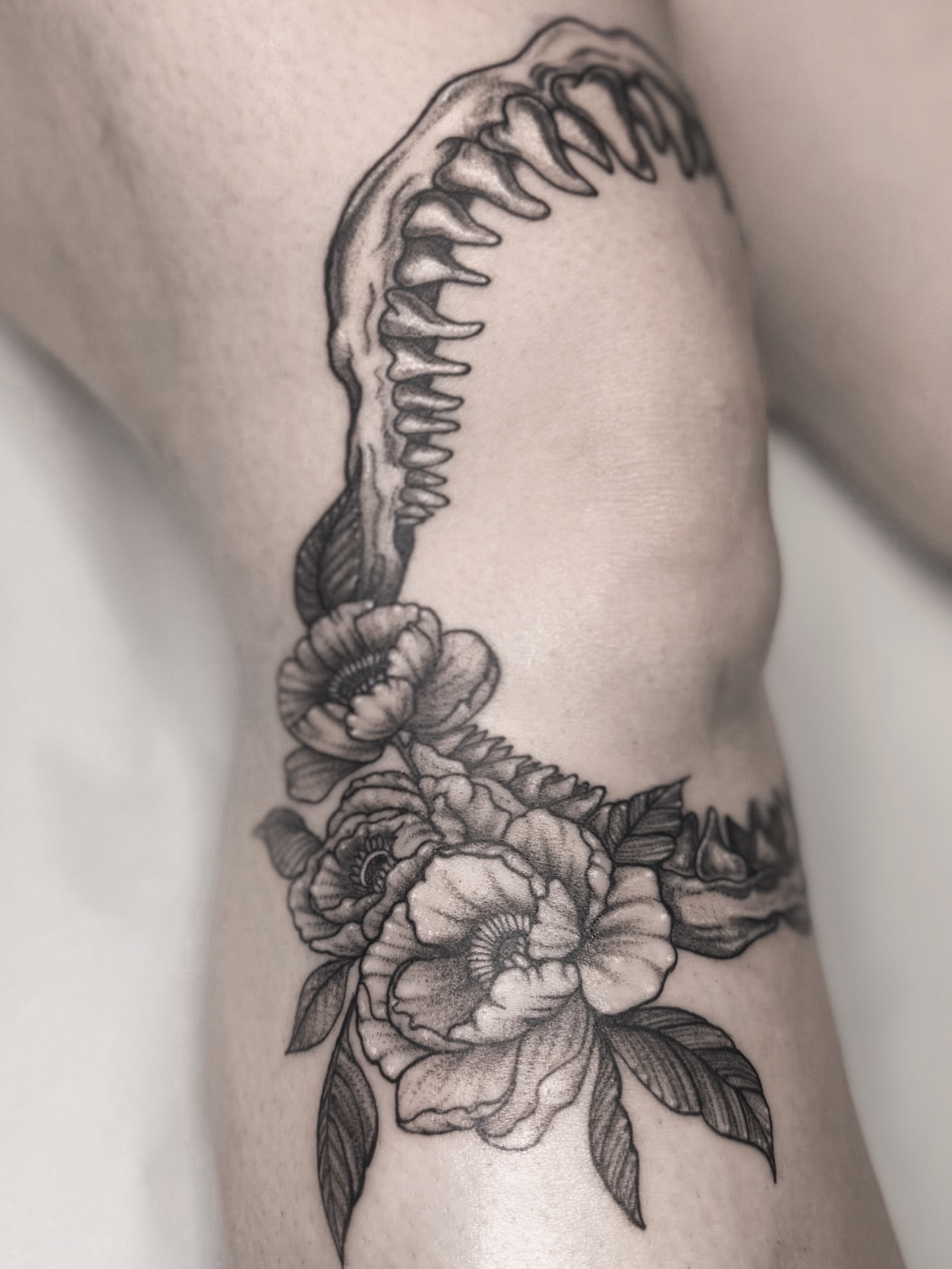 Tattoo by @ajollytattoo — black_and_grey, realism