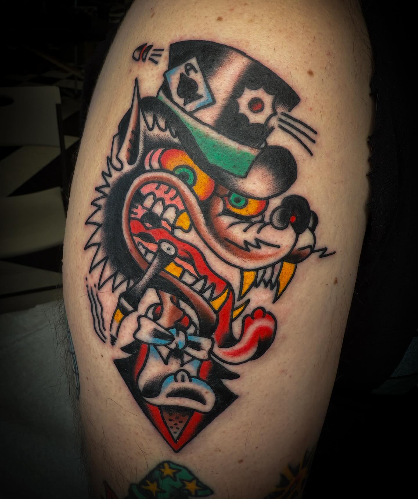 Tattoo by @harpertat2 — american_traditional