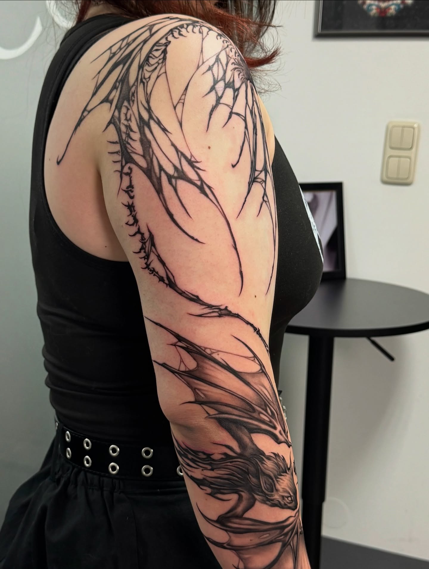 Tattoo by @ink_voodoo — black_and_grey, realism
