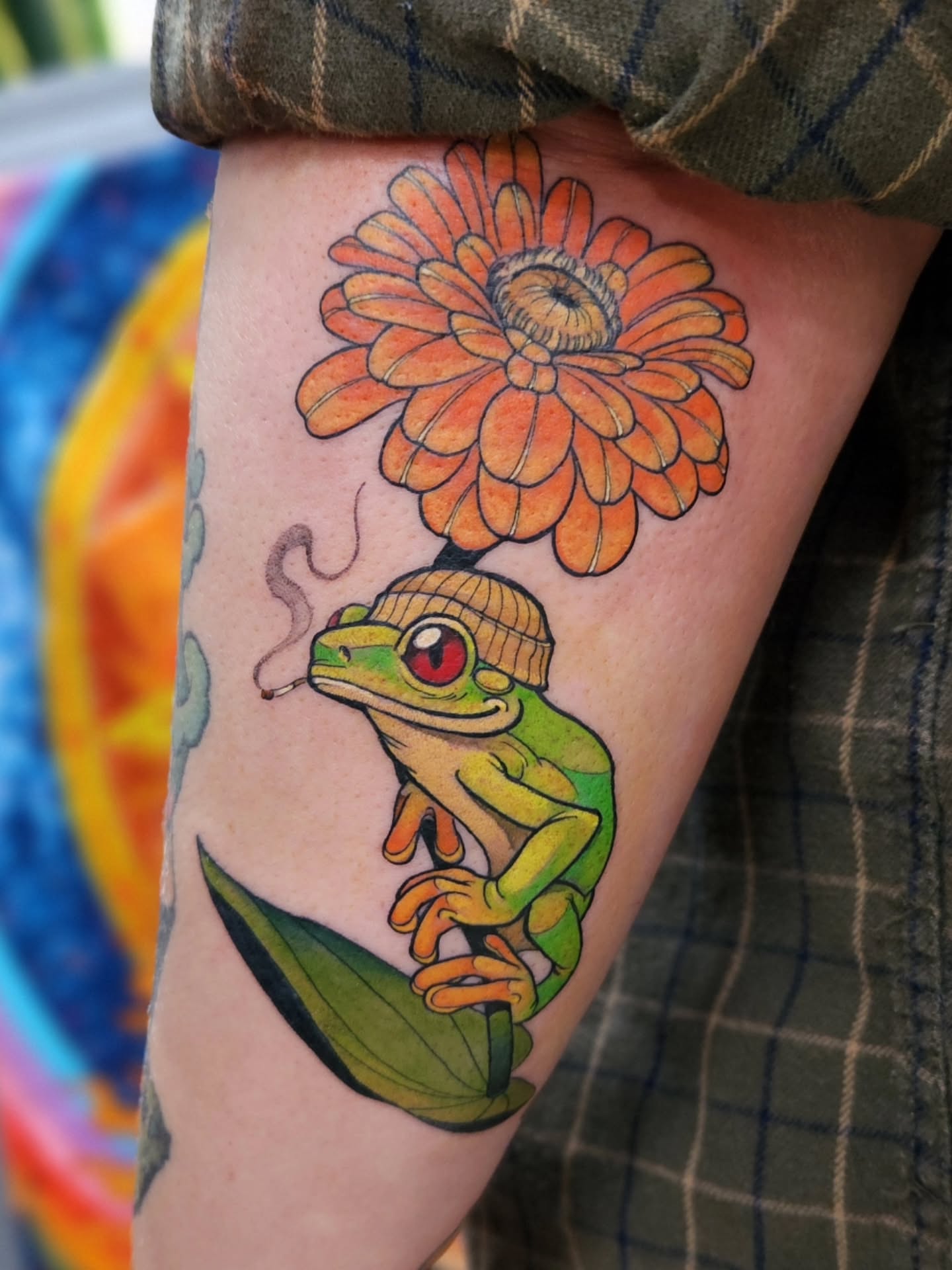 Tattoo by @dhankeytattooer — new_school, illustrative