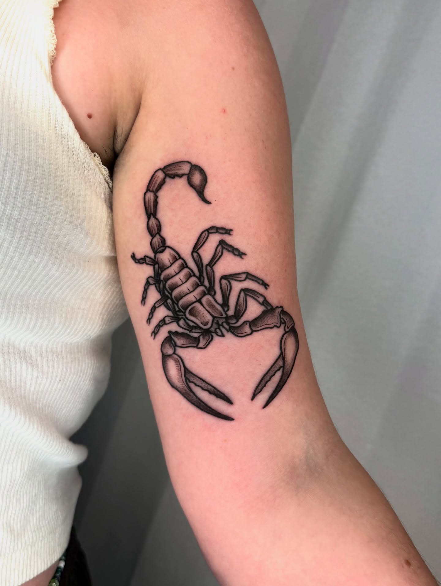 Tattoo by @flynncoooper — black_and_grey