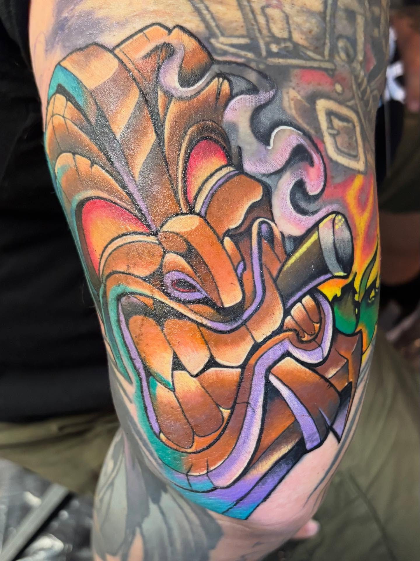 Tattoo by @tatt2dennis — geometric