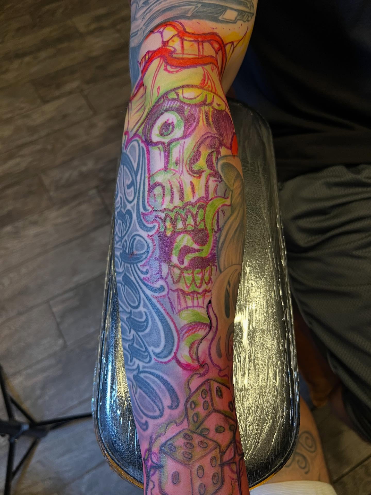 Tattoo by @niz_carrillo — new_school, surrealism