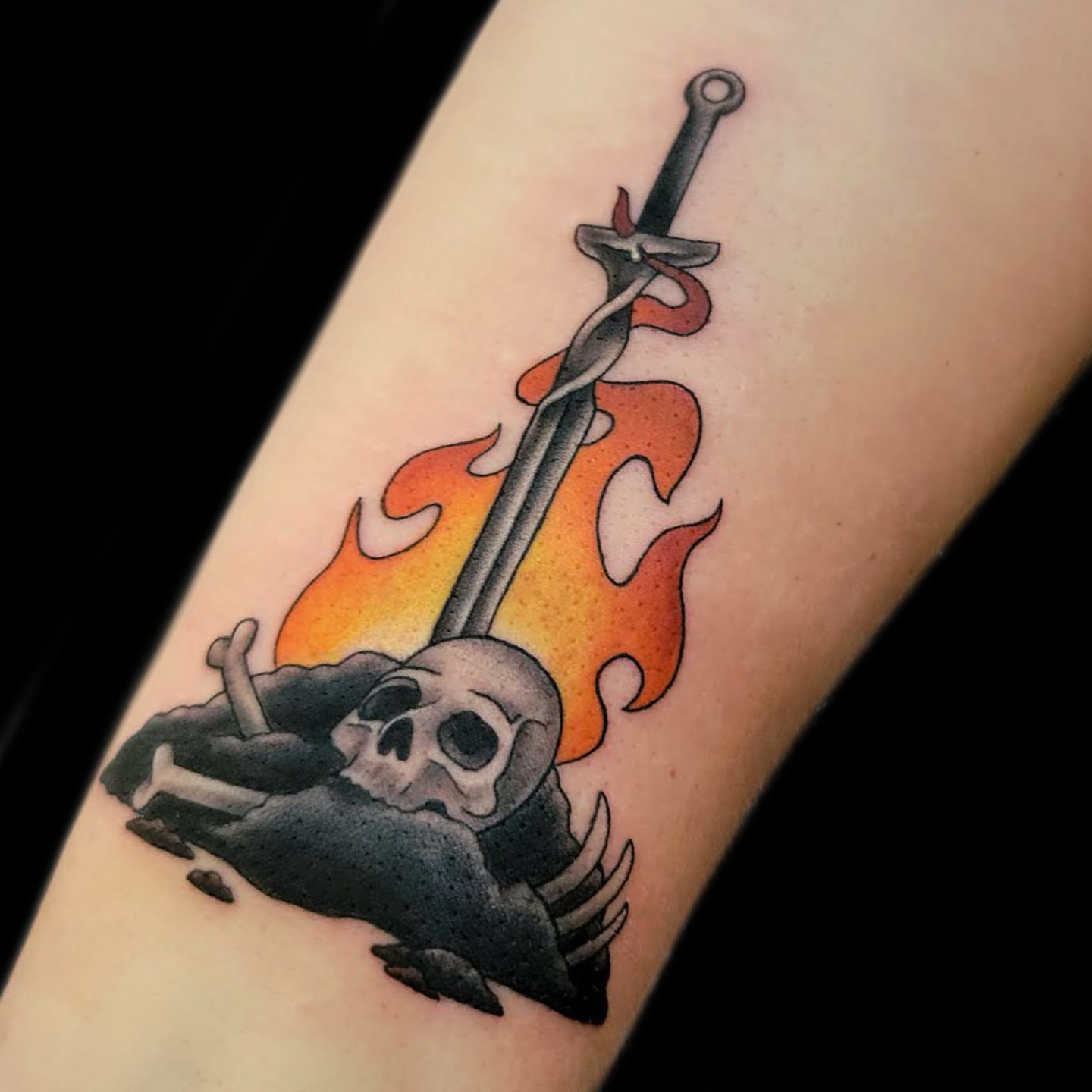 Tattoo by @micki_shae — dotwork, realism