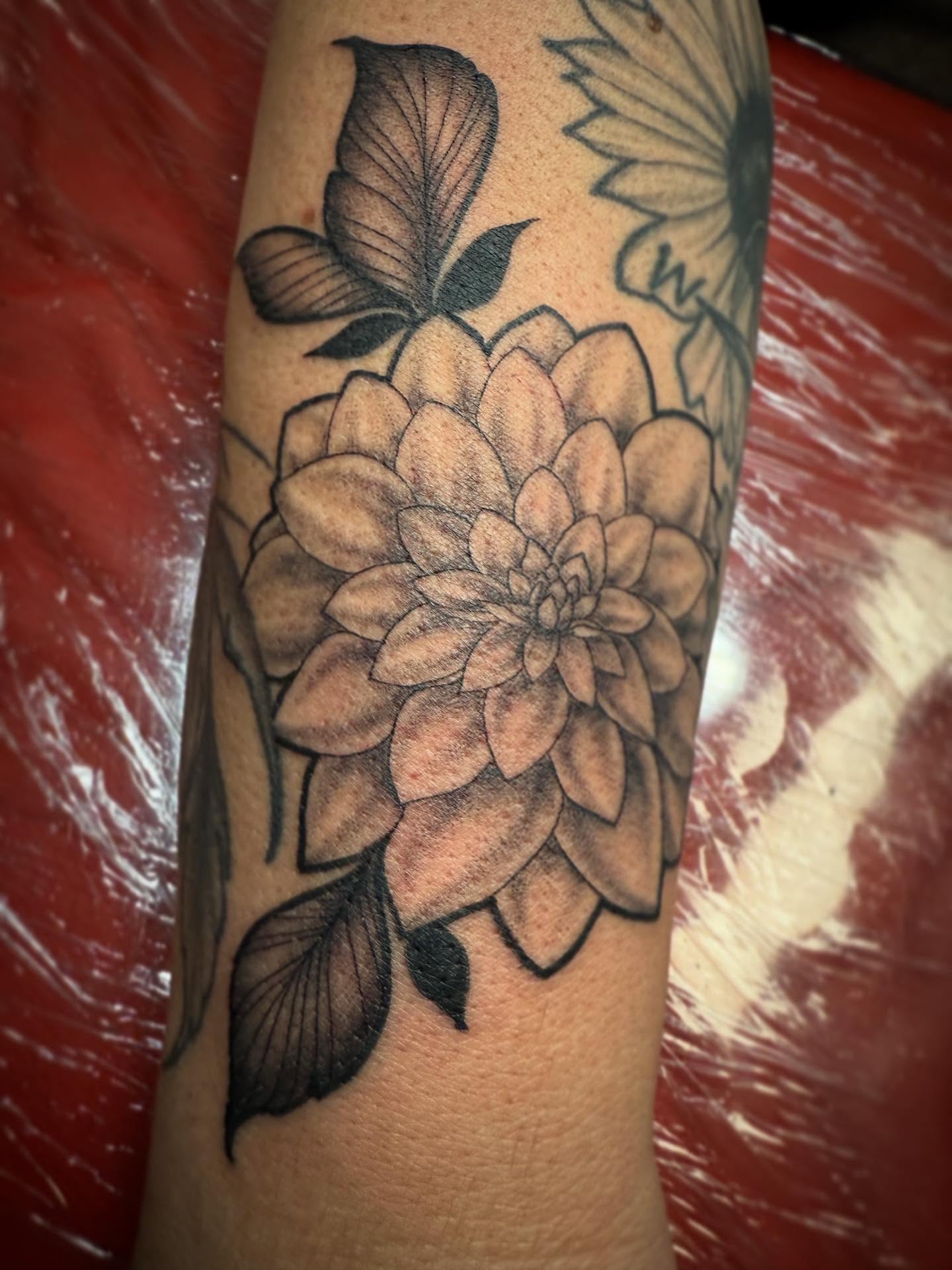 Tattoo by @artbytp — black_and_grey