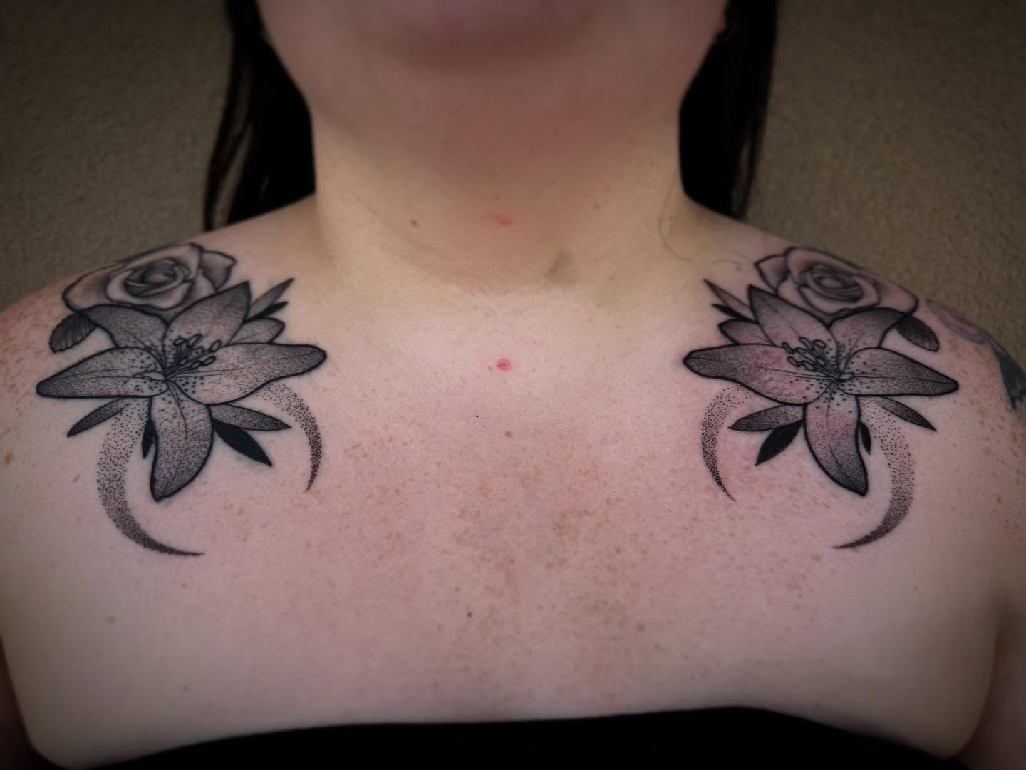 Tattoo by @artbytp — dotwork, realism