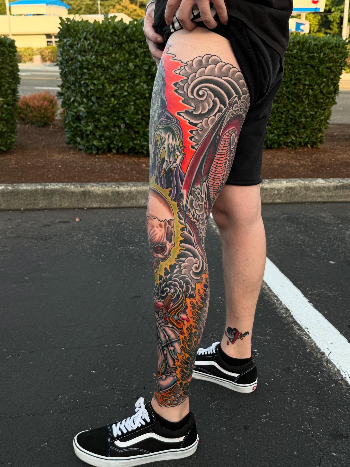 Tattoo by @andrewmammoth — japanese_irezumi