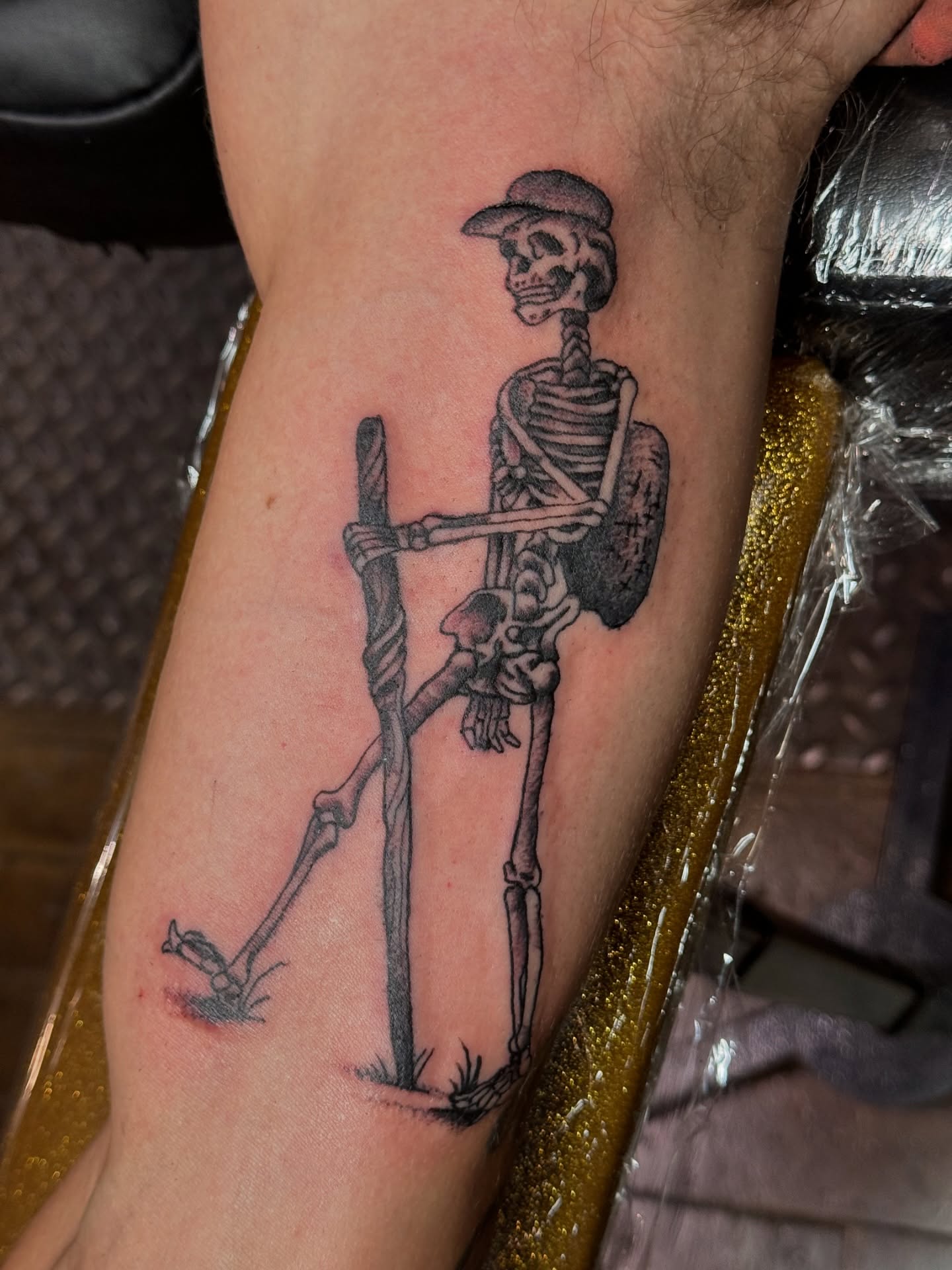 Tattoo by @inkcmob — black_and_grey