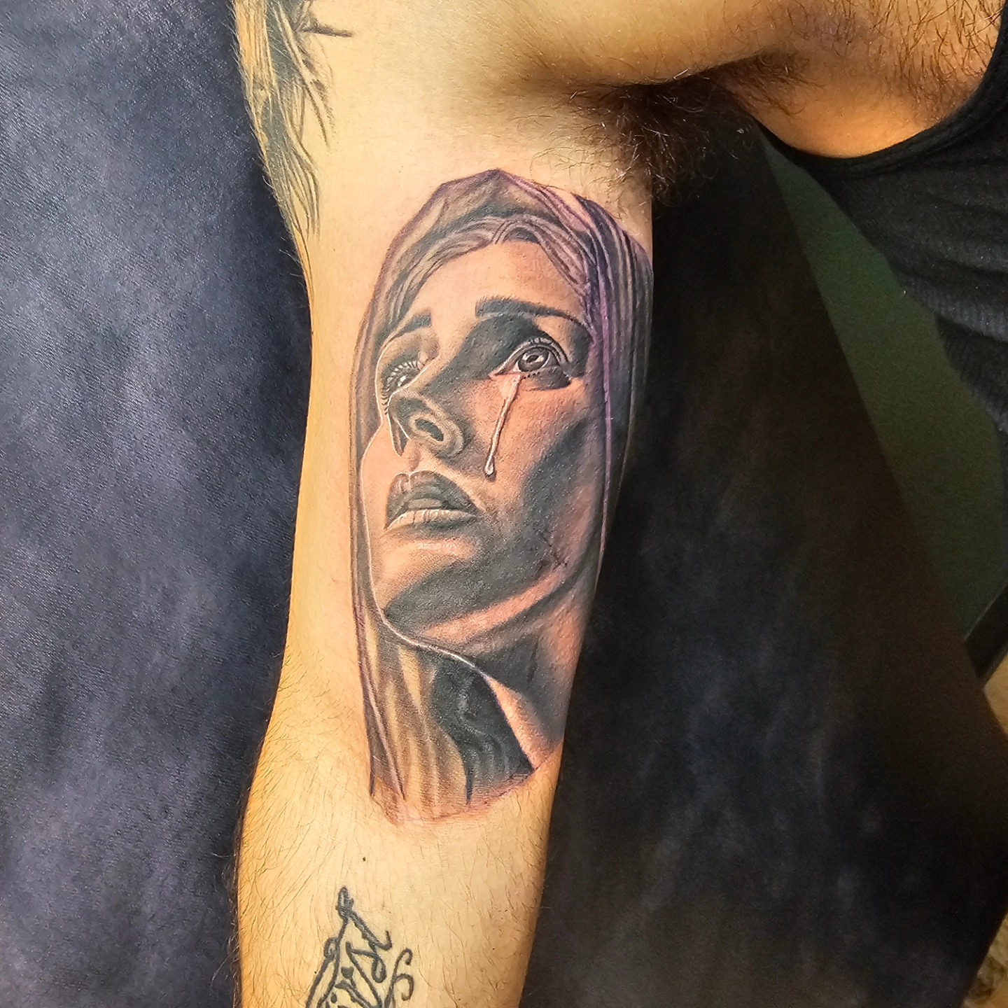 Tattoo by @indeedilly — realism, dark_realism