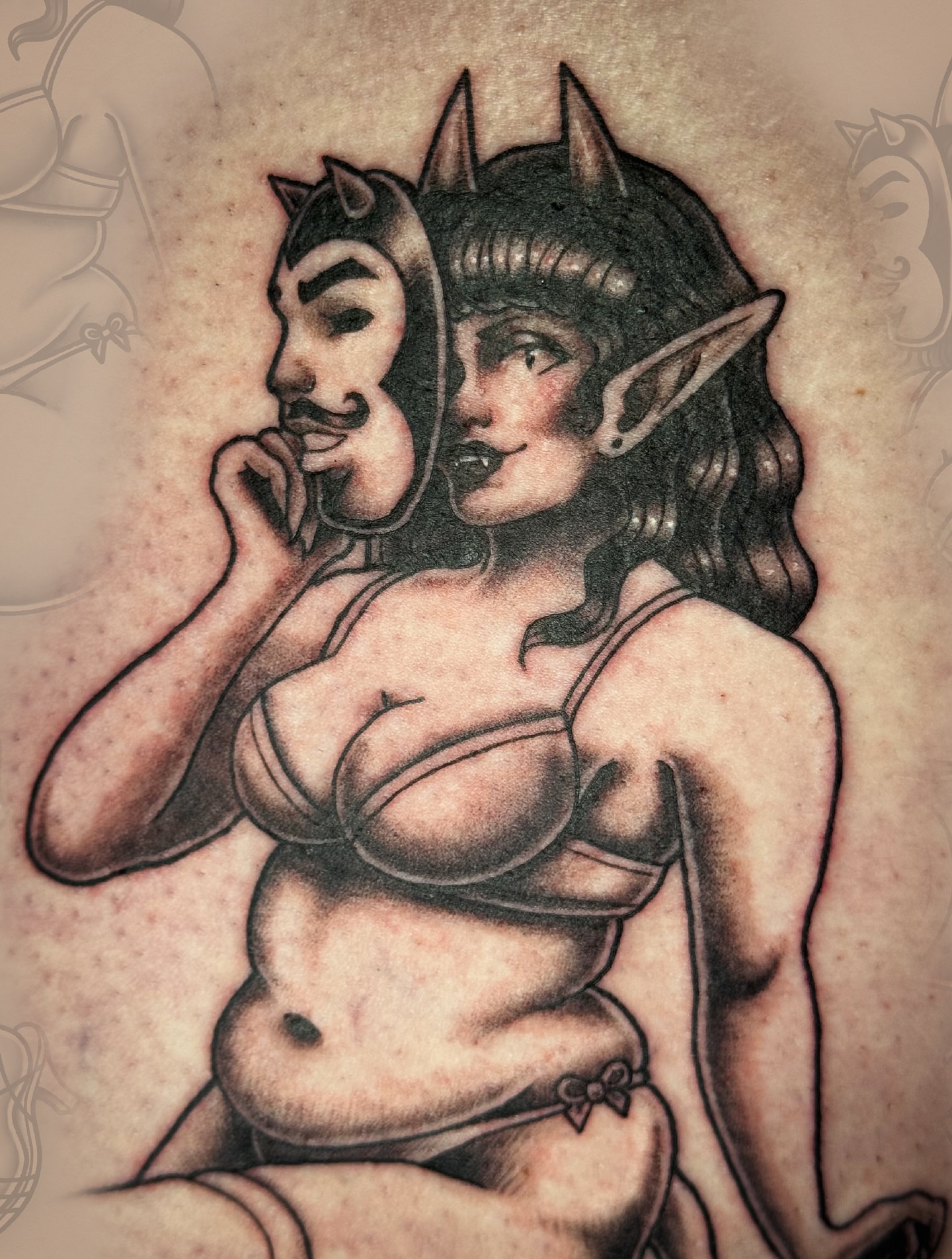 Tattoo by @inkyfruits — american_traditional