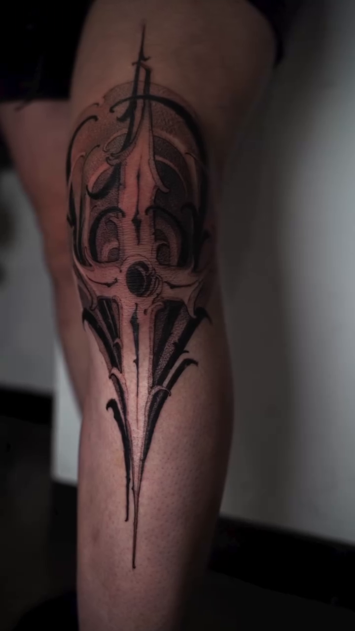 Ornamental abstract design ornamental tattoo by Manuel Alejandro Maldonado