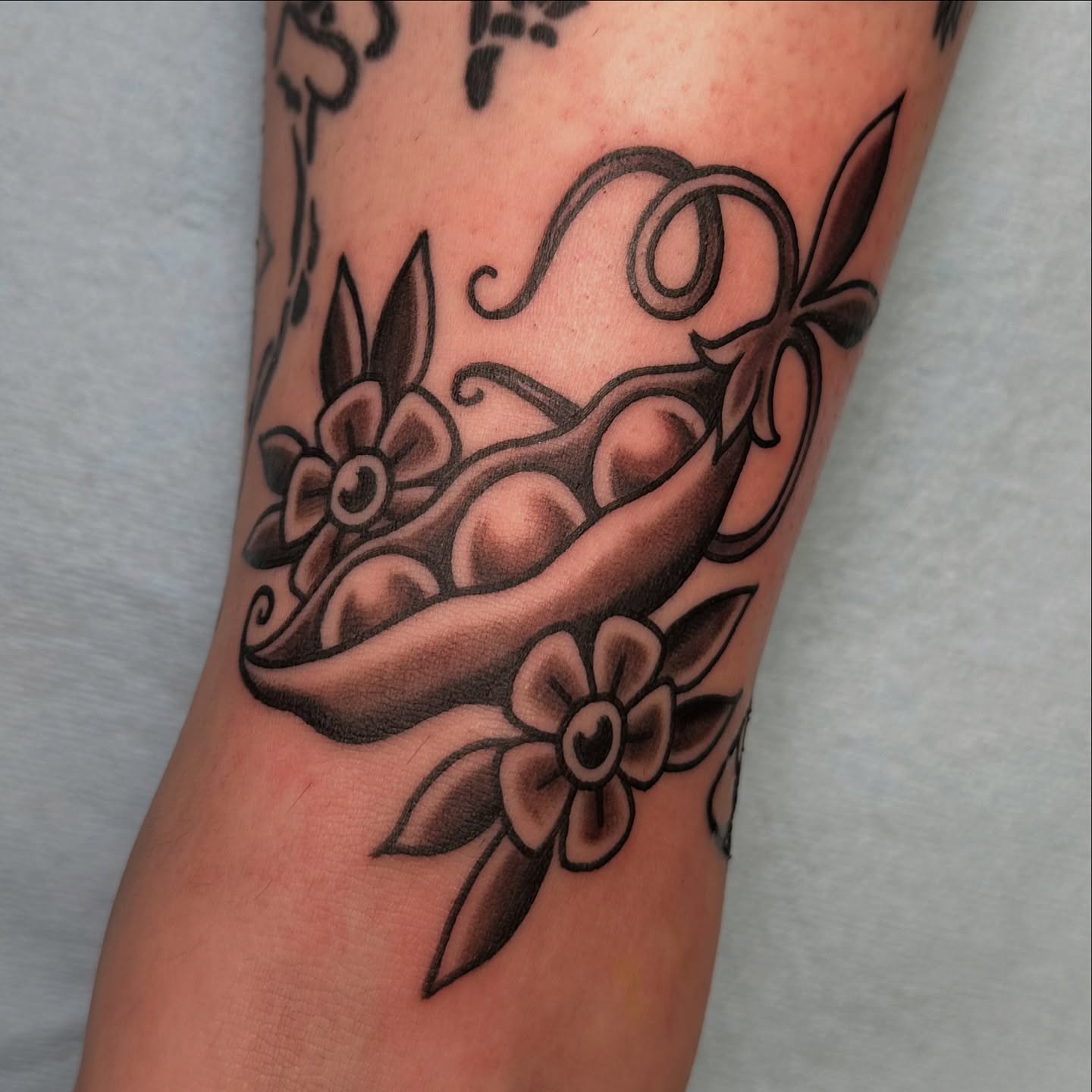 Tattoo by @cheeto_g_art_ — american_traditional, black_and_grey
