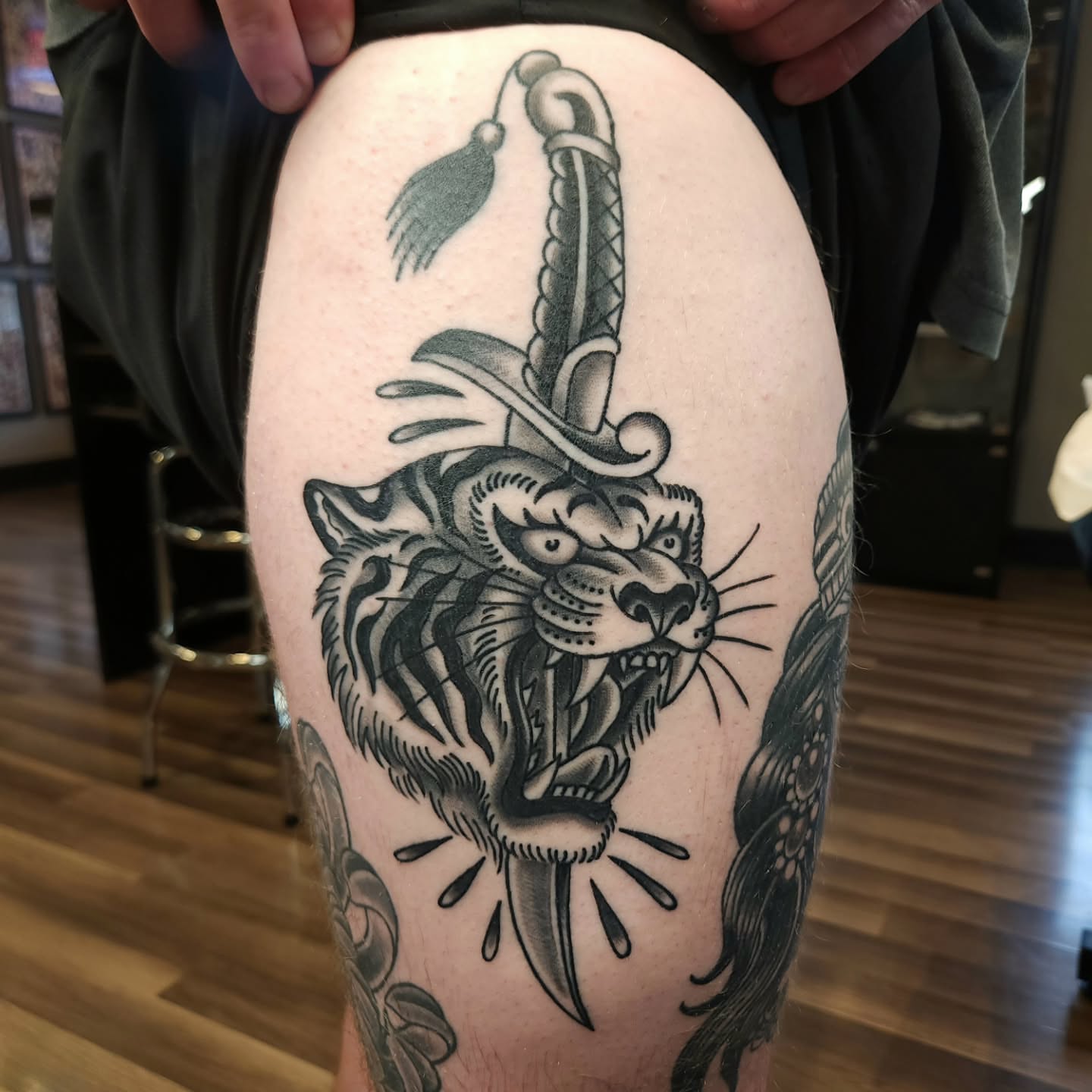 Tattoo by @jason_ink_city_tattoo — american_traditional, black_and_grey