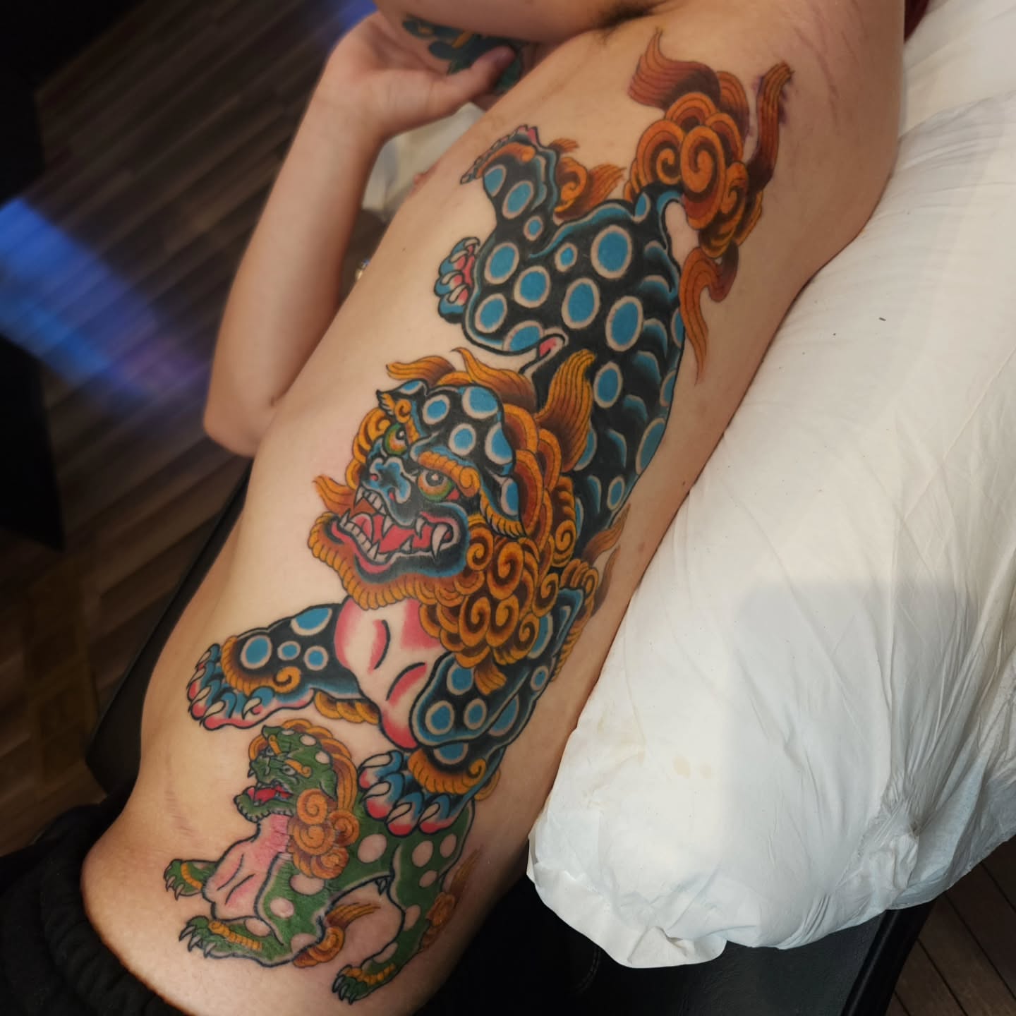 Tattoo by @jason_ink_city_tattoo — american_traditional, dotwork