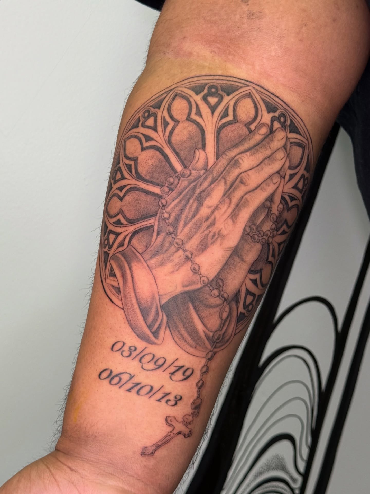 Tattoo by @natalierosas_ โ realism, black_and_grey