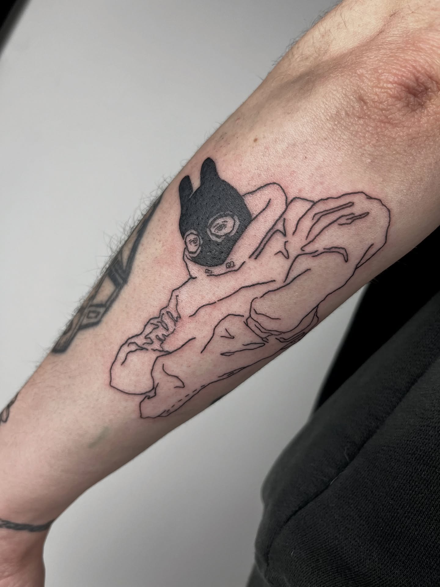 Tattoo by @pls_tnx — black_and_grey