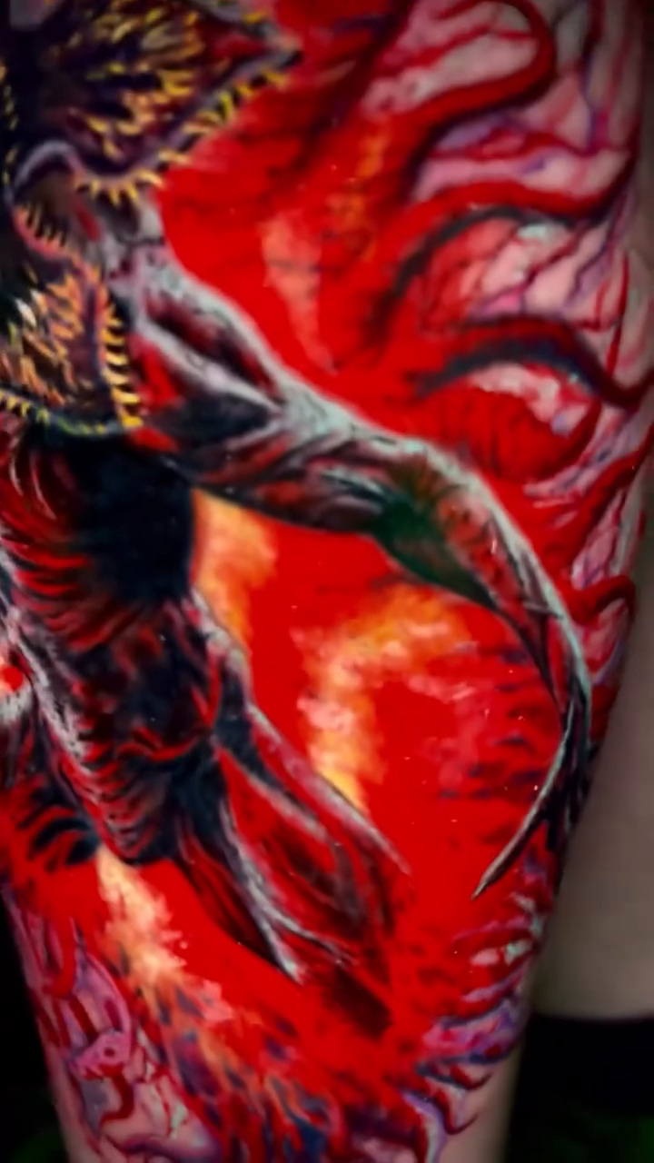 Tattoo by @ghostbutchertattoos — realism, dark_realism